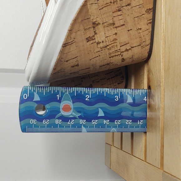 Söfft🤍patent leather wedge sandal, 11 NARROW 🆕 - Picture 9 of 11